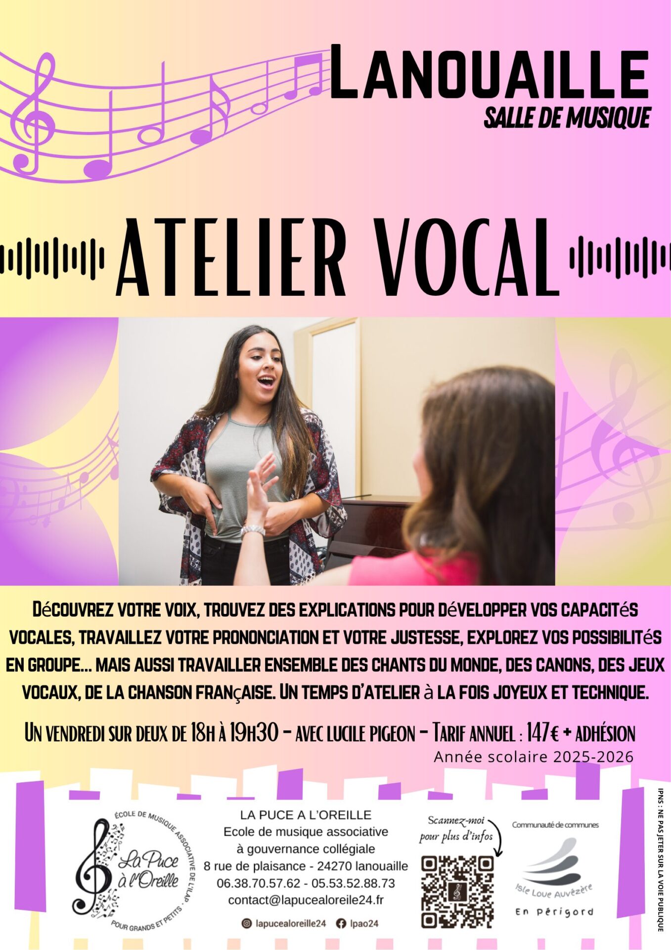 Atelier vocal