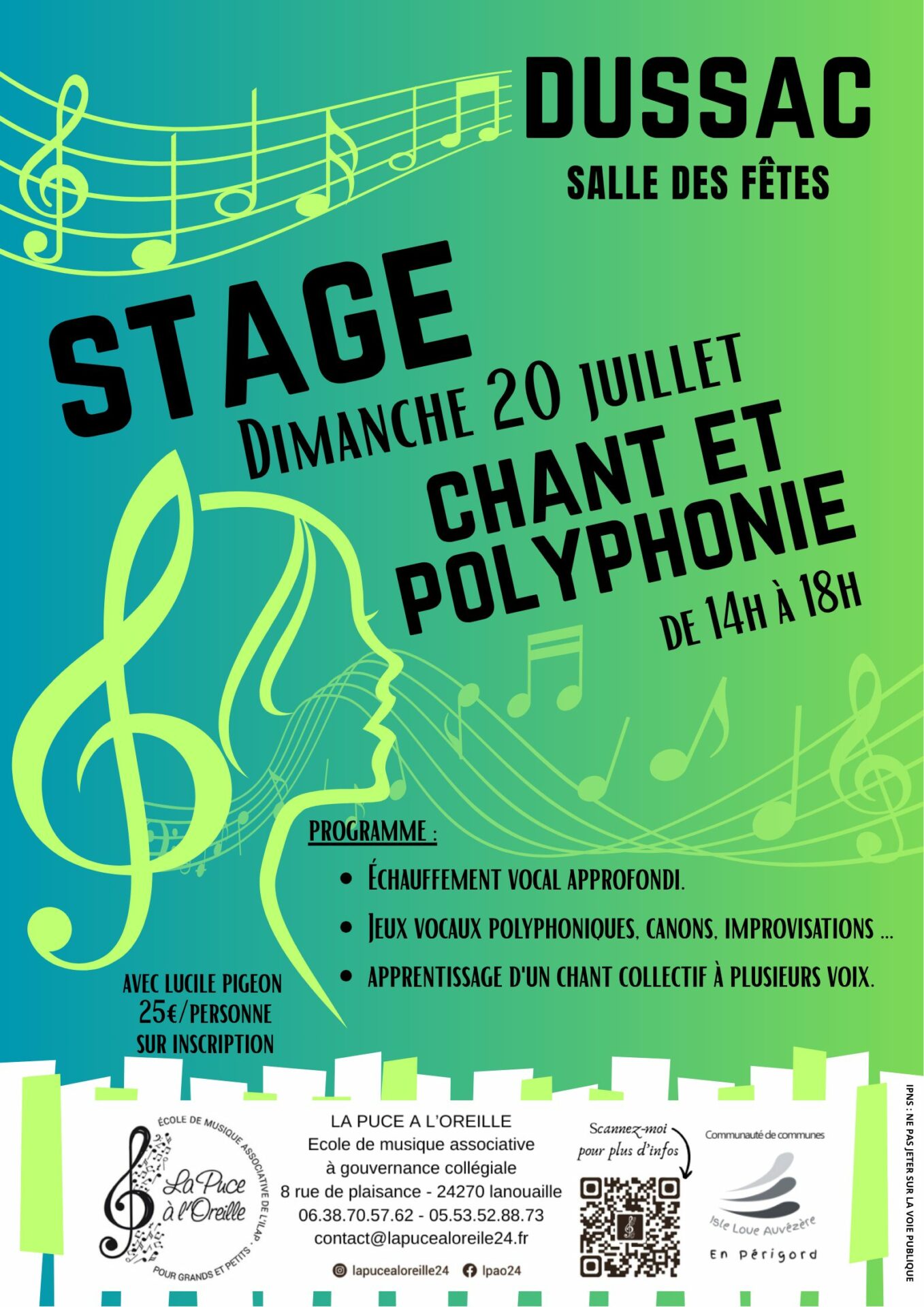 Stage Chant et Polyphonie