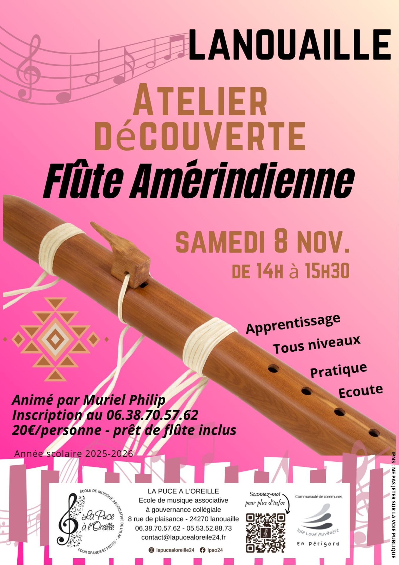 Flûte Amérindienne