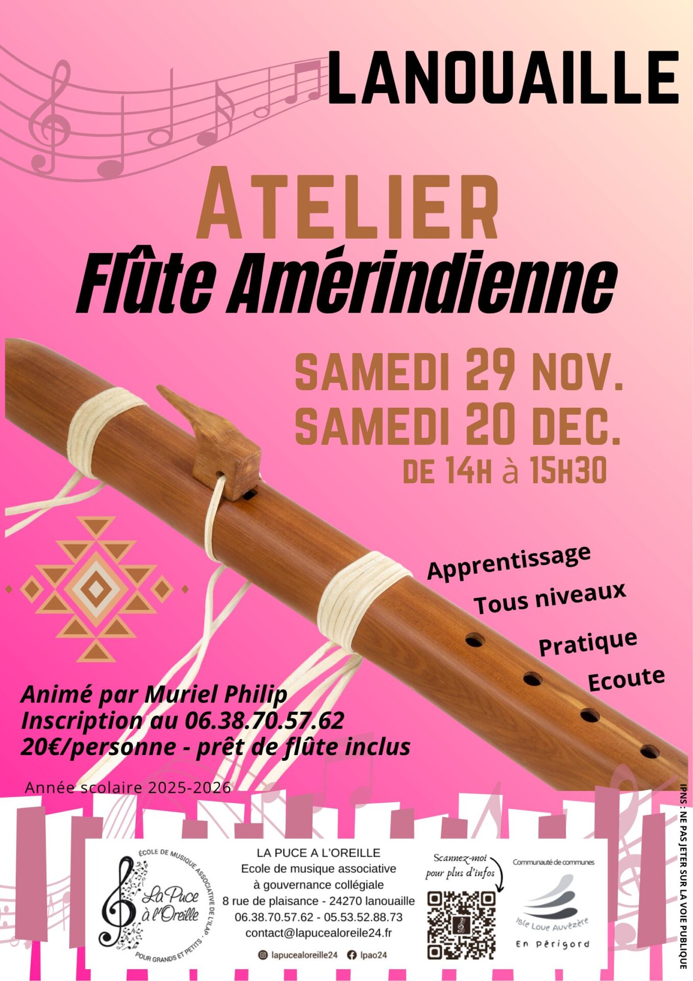 Flûte Amérindienne